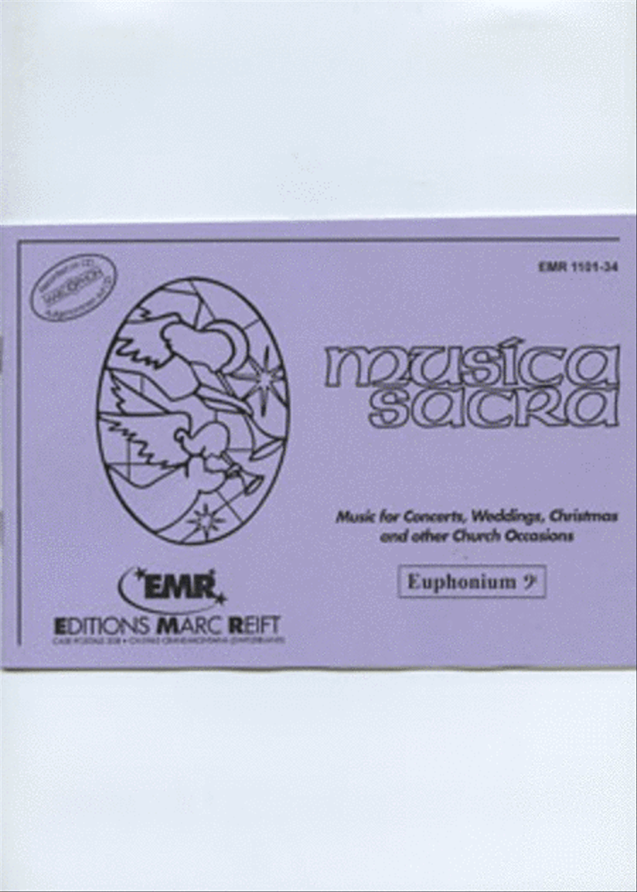 Musica Sacra Musica Sacra Concert Band scores gallery preview page 1