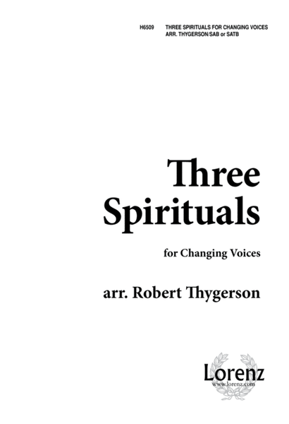 Three Spirituals for Changing Voices