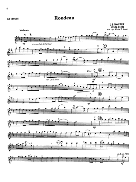 Highland/Etling Violin Quartet Series: Set 5: 1st Violin
