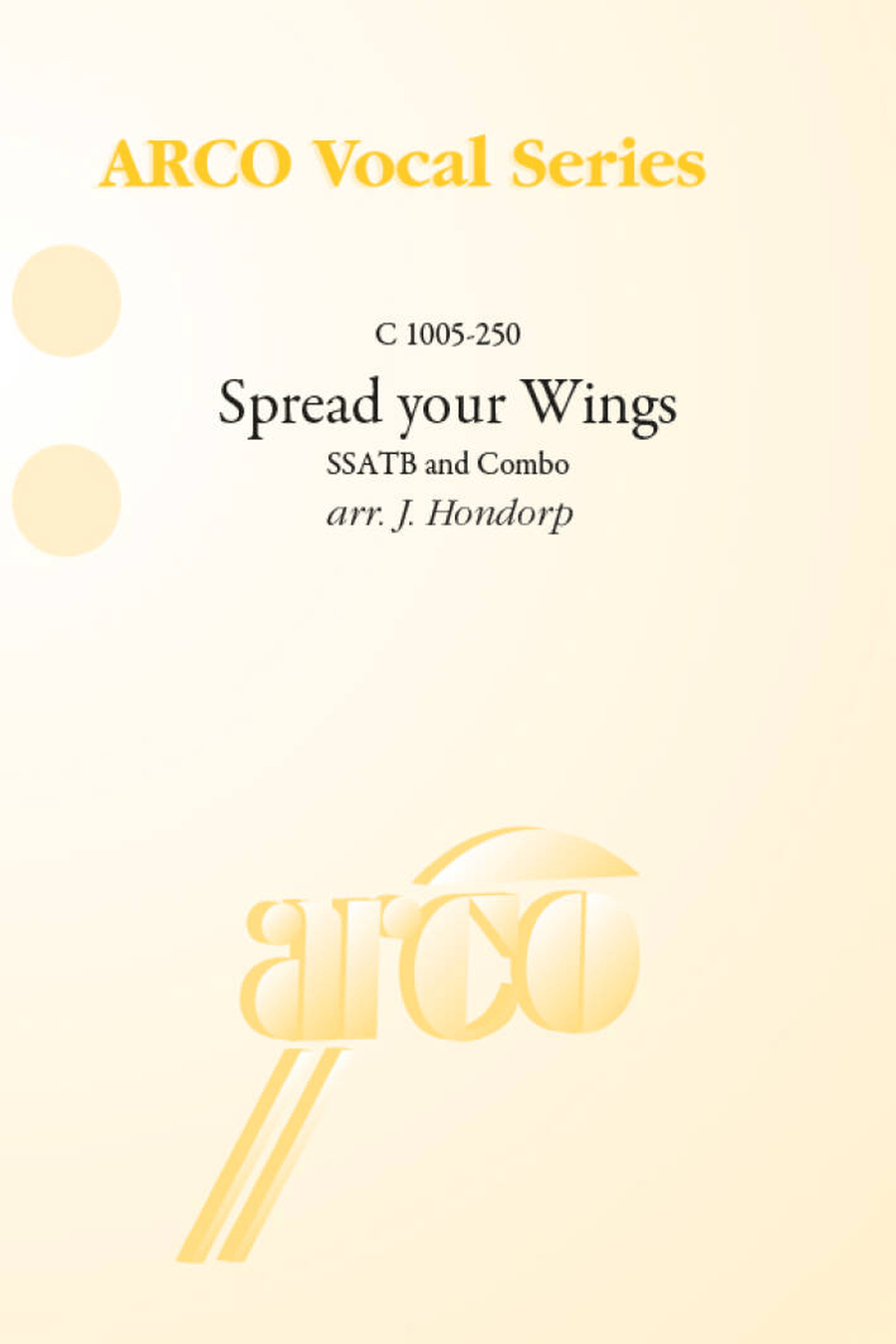 Spread your Wings Spread your Wings SSATB scores gallery preview page 1