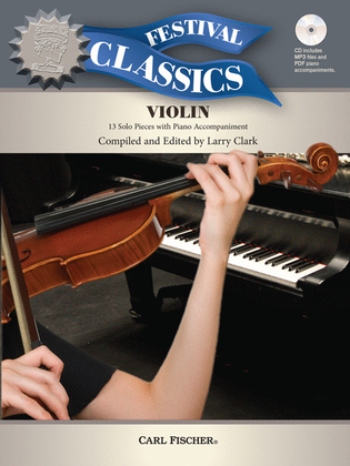 Book cover for Festival Classics for Violin