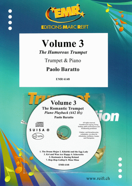 Volume 3, The Humorous Trumpet (with CD)