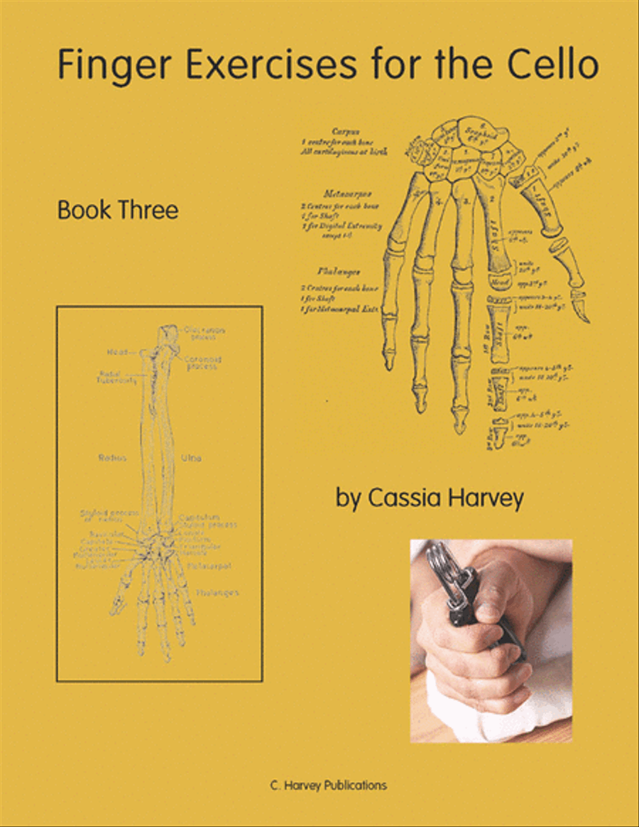 Finger Exercises for the Cello, Book Three Cello scores gallery preview page 1