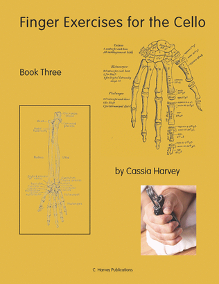 Book cover for Finger Exercises for the Cello, Book Three