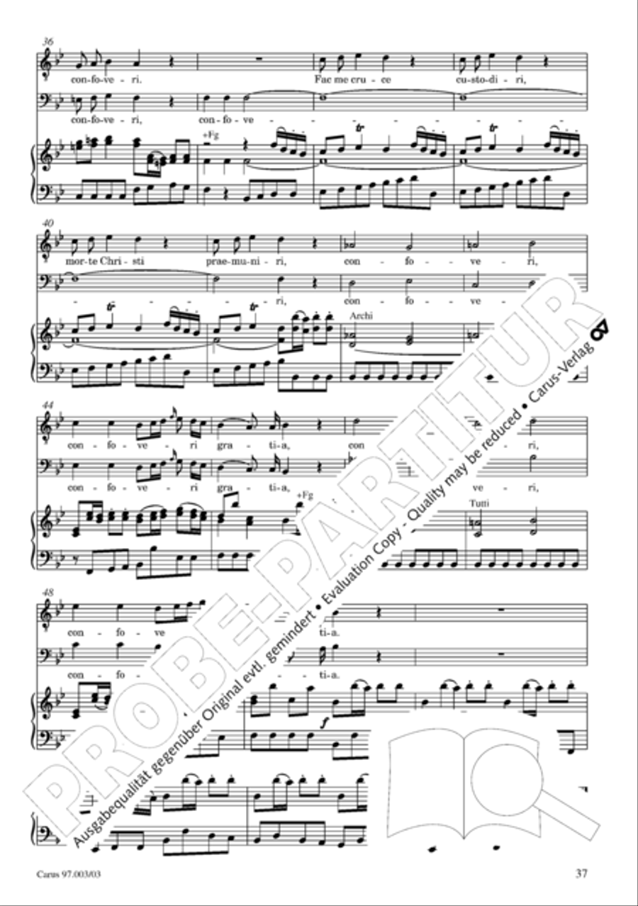 Stabat mater Stabat mater 4-Part scores gallery preview page 38
