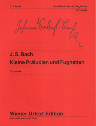Book cover for Bach - Little Preludes And Fugues