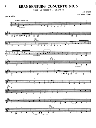 Highland/Etling Violin Quartet Series: Set 5: 3rd Violin (Viola [TC])