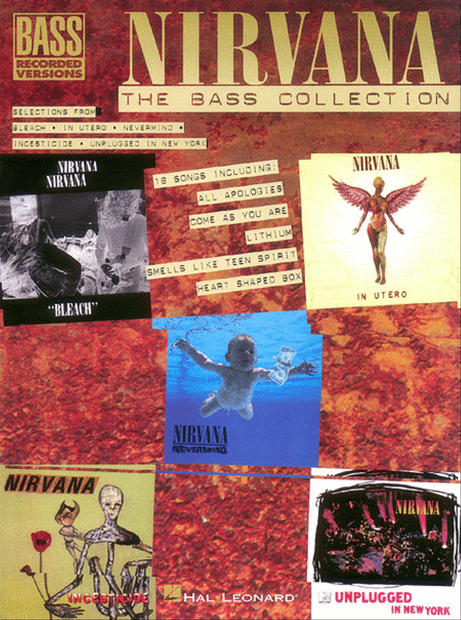 Nirvana – The Bass Guitar Collection Electric Guitar scores gallery preview page 1