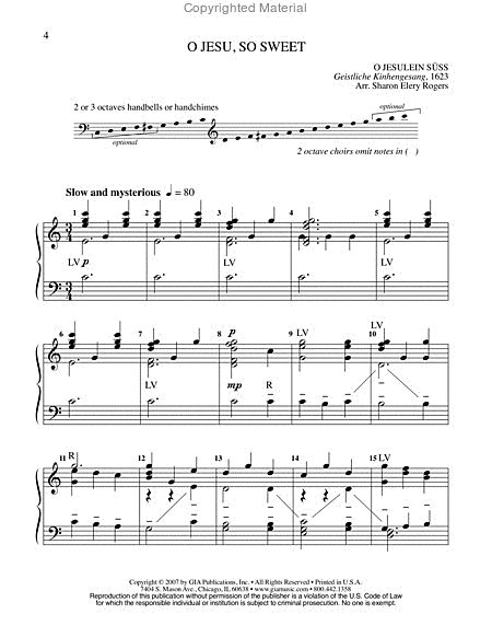 Two German Chorales for Christmas - Handbells image number null
