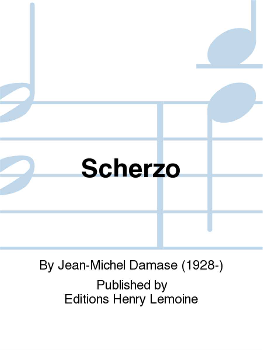 Book cover for Scherzo