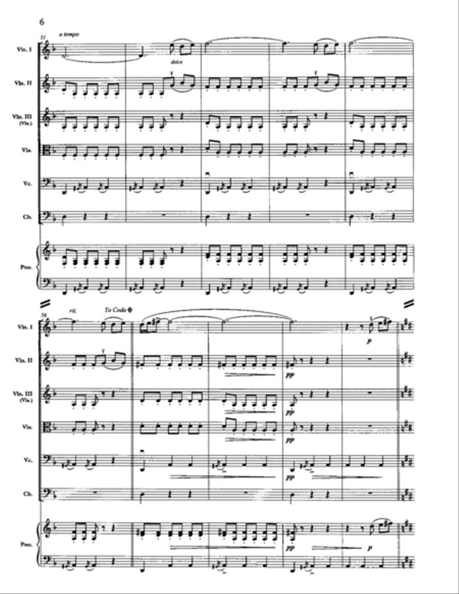 Spanish Dance No. 5 from Ten Spanish Dances: Andaluza Orchestra scores gallery preview page 7