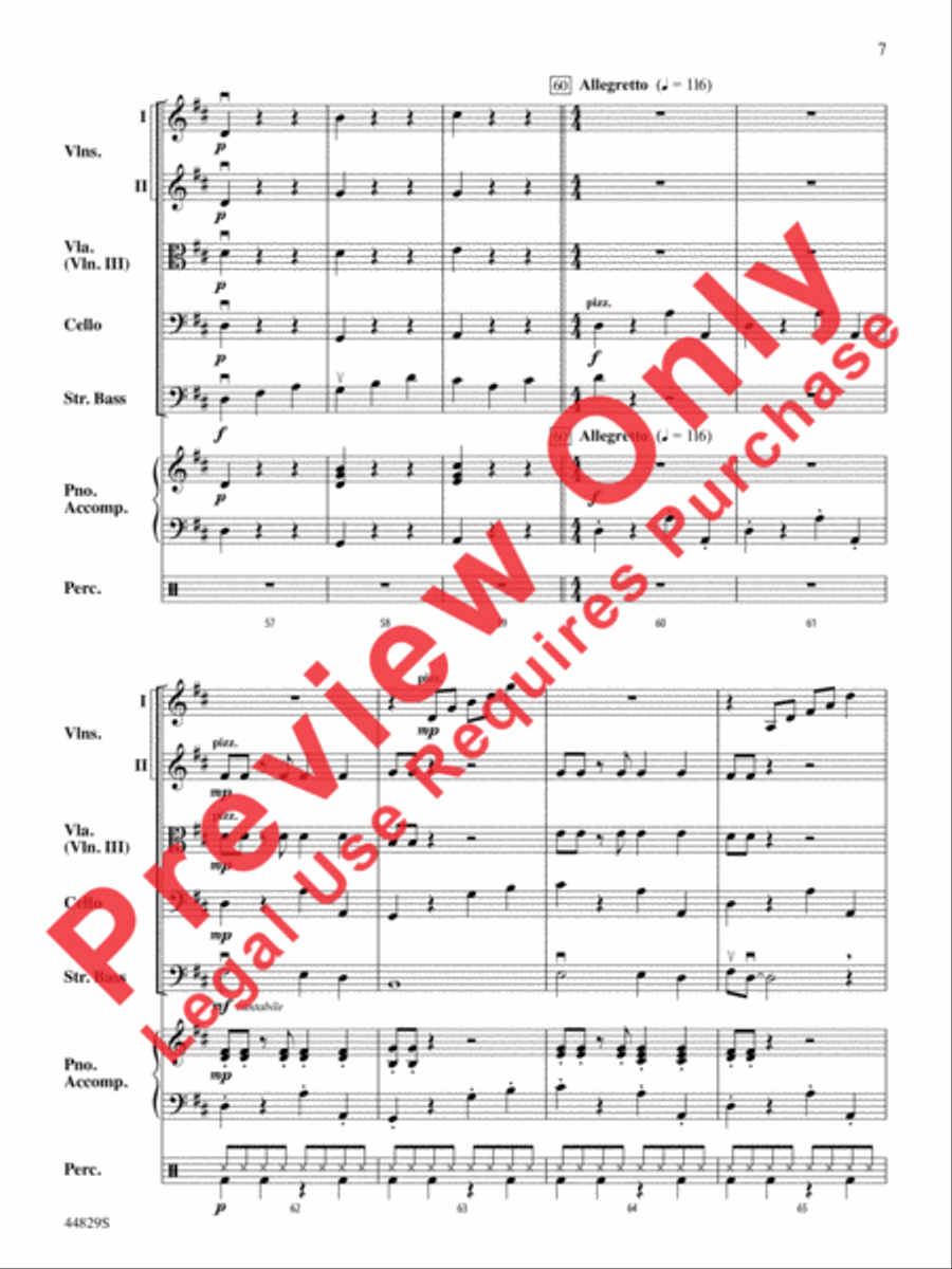 Uno, Dos, Bass! Uno, Dos, Bass! String Orchestra scores gallery preview page 20