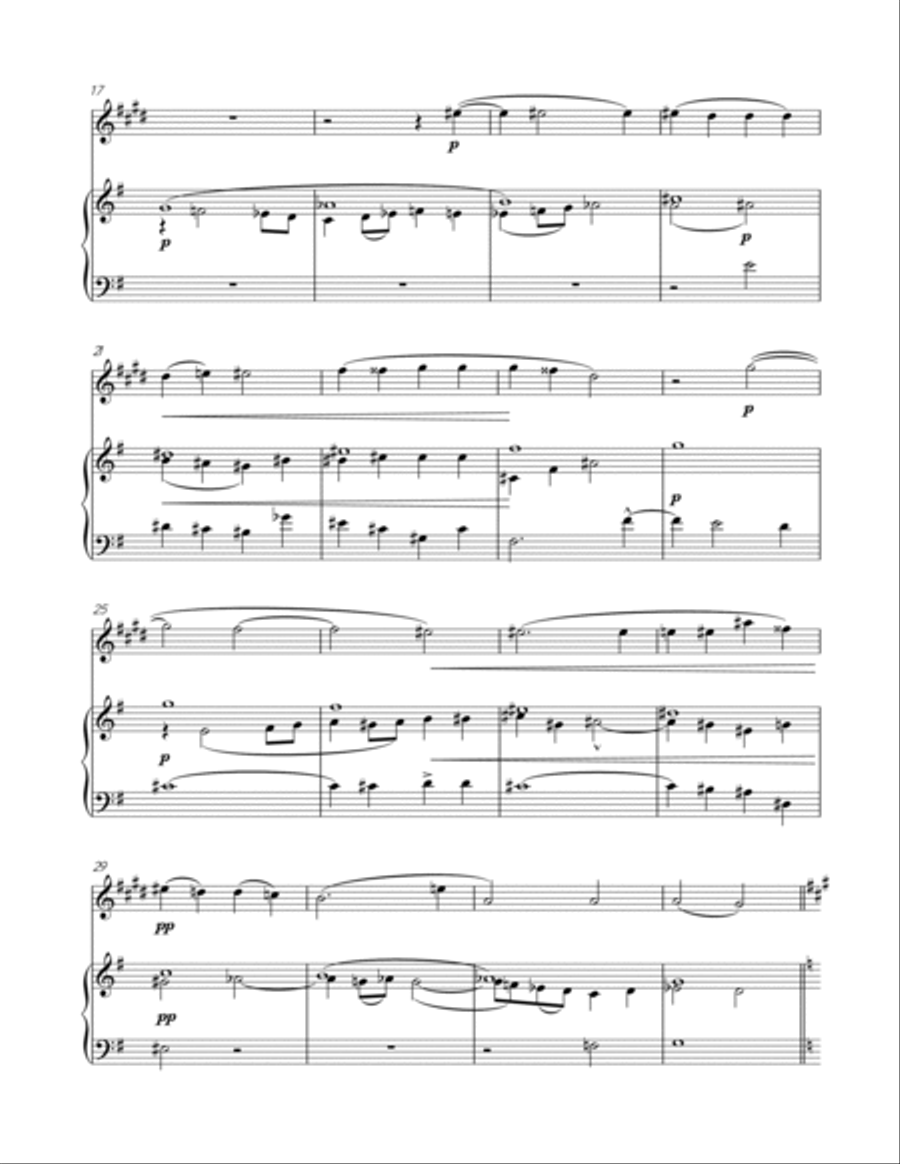 AVE MARIA VERDI for Alto Saxophone & Piano Alto Saxophone scores gallery preview page 2