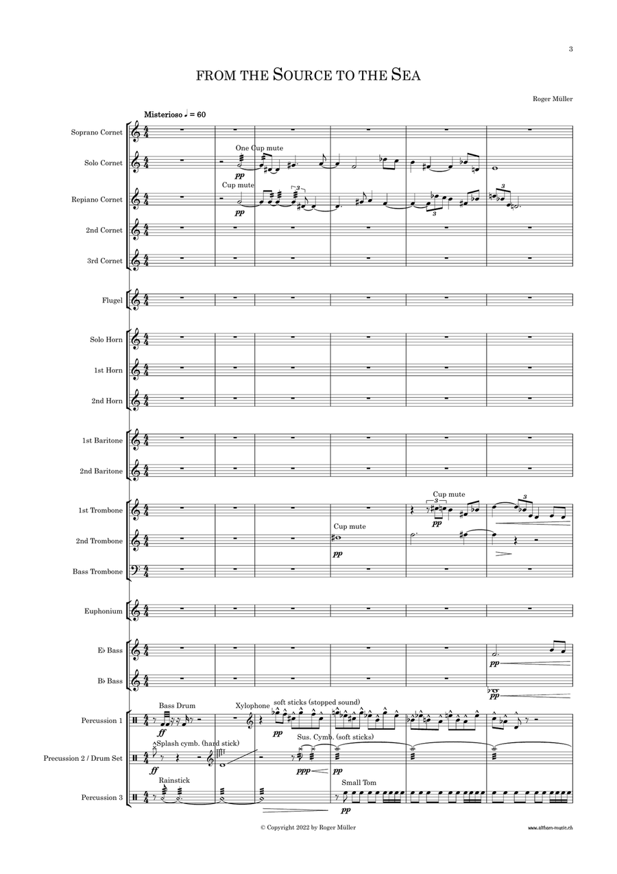 From The Source To The Sea Brass Band scores gallery preview page 4