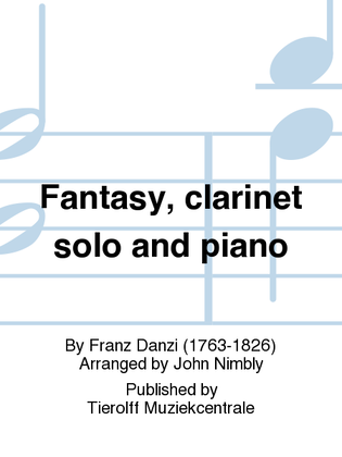 Fantasy - on Mozart's "Là Ci Darem la Mano", Clarinet & Piano