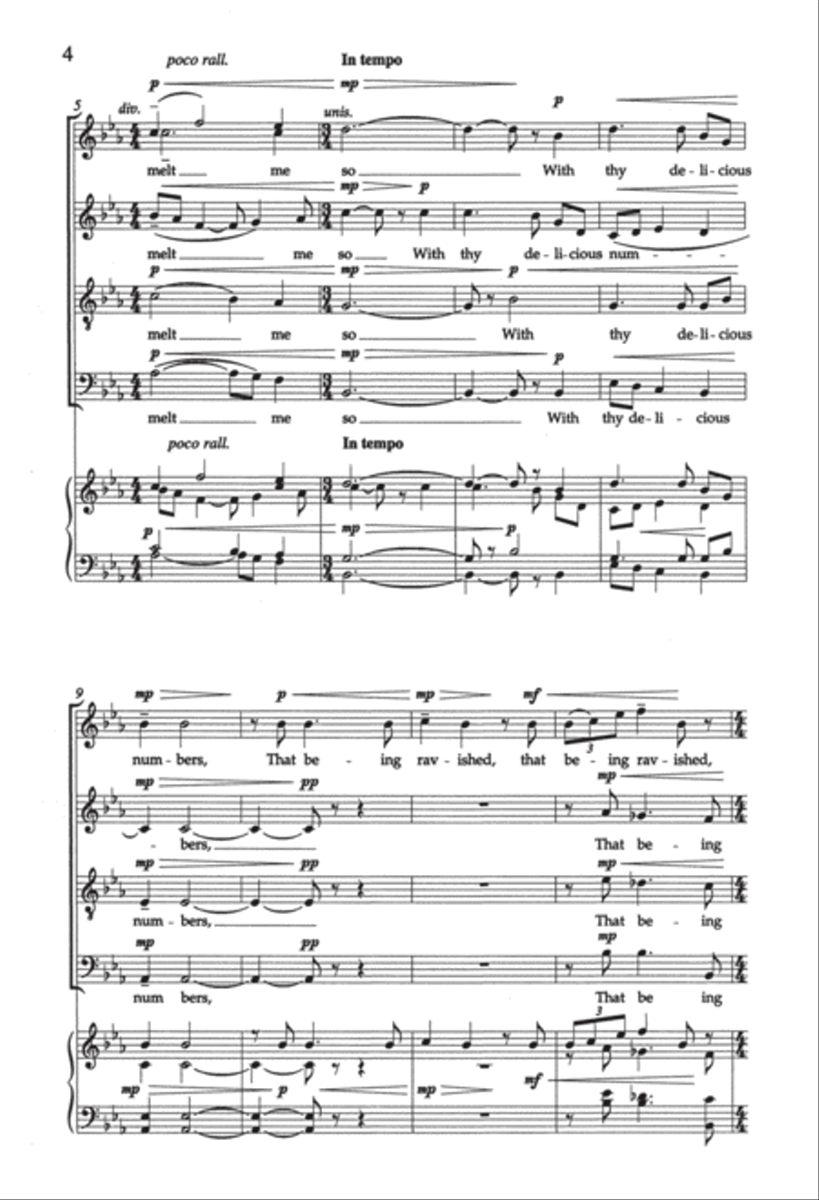 Charm Me Asleep Charm Me Asleep 4-Part scores gallery preview page 4