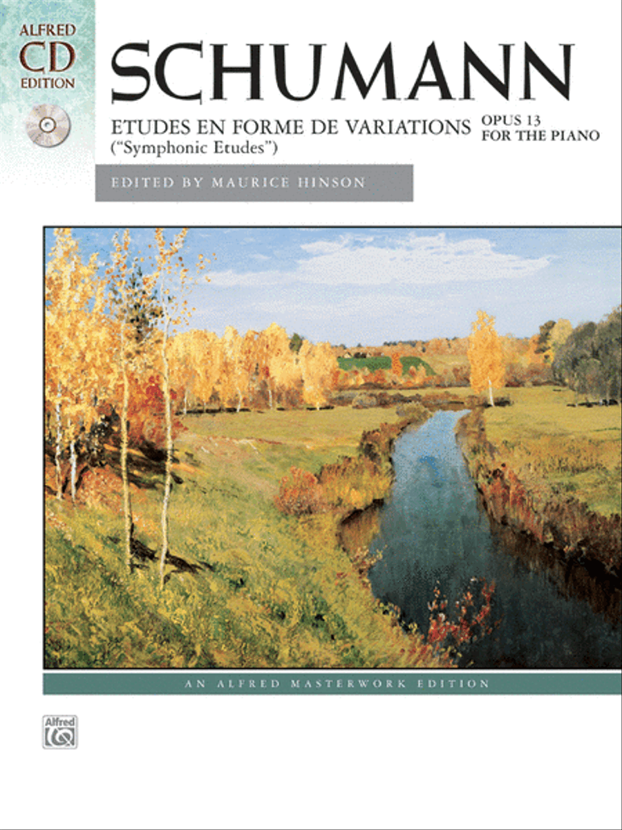 Schumann -- Symphonic Etudes, Op. 13 Piano Method scores gallery preview page 1