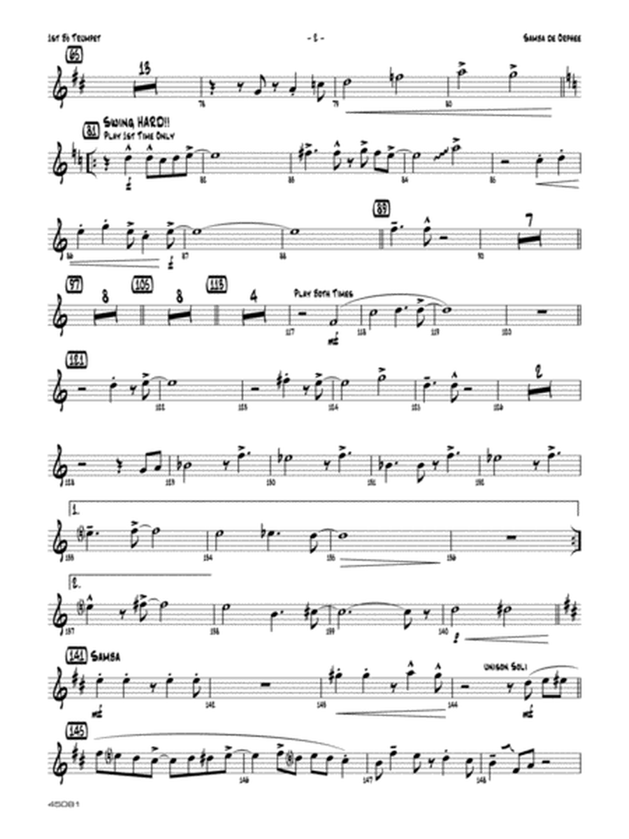Samba de Orphee: 1st B-flat Trumpet