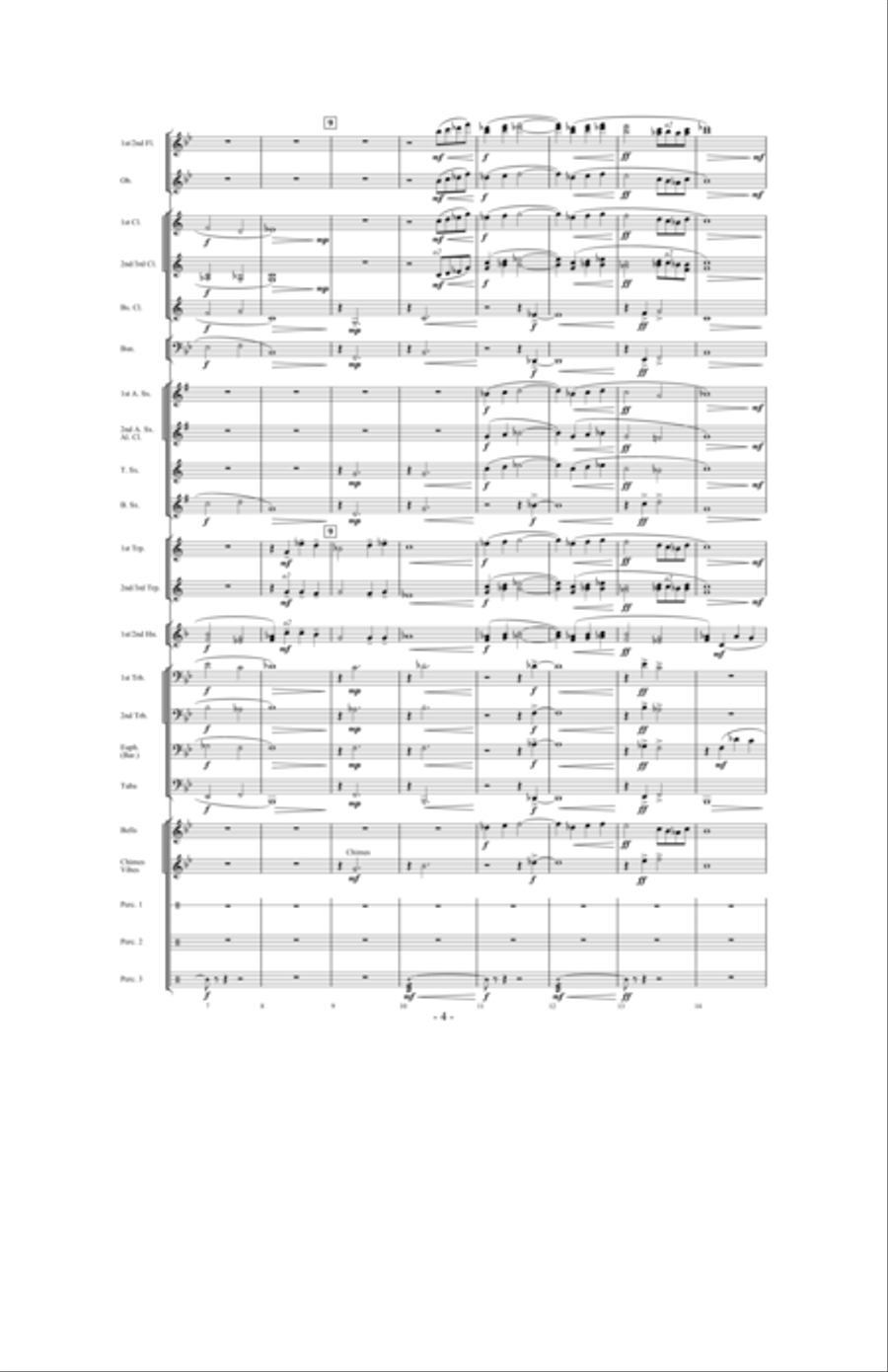 Force Majeure Concert Band scores gallery preview page 3