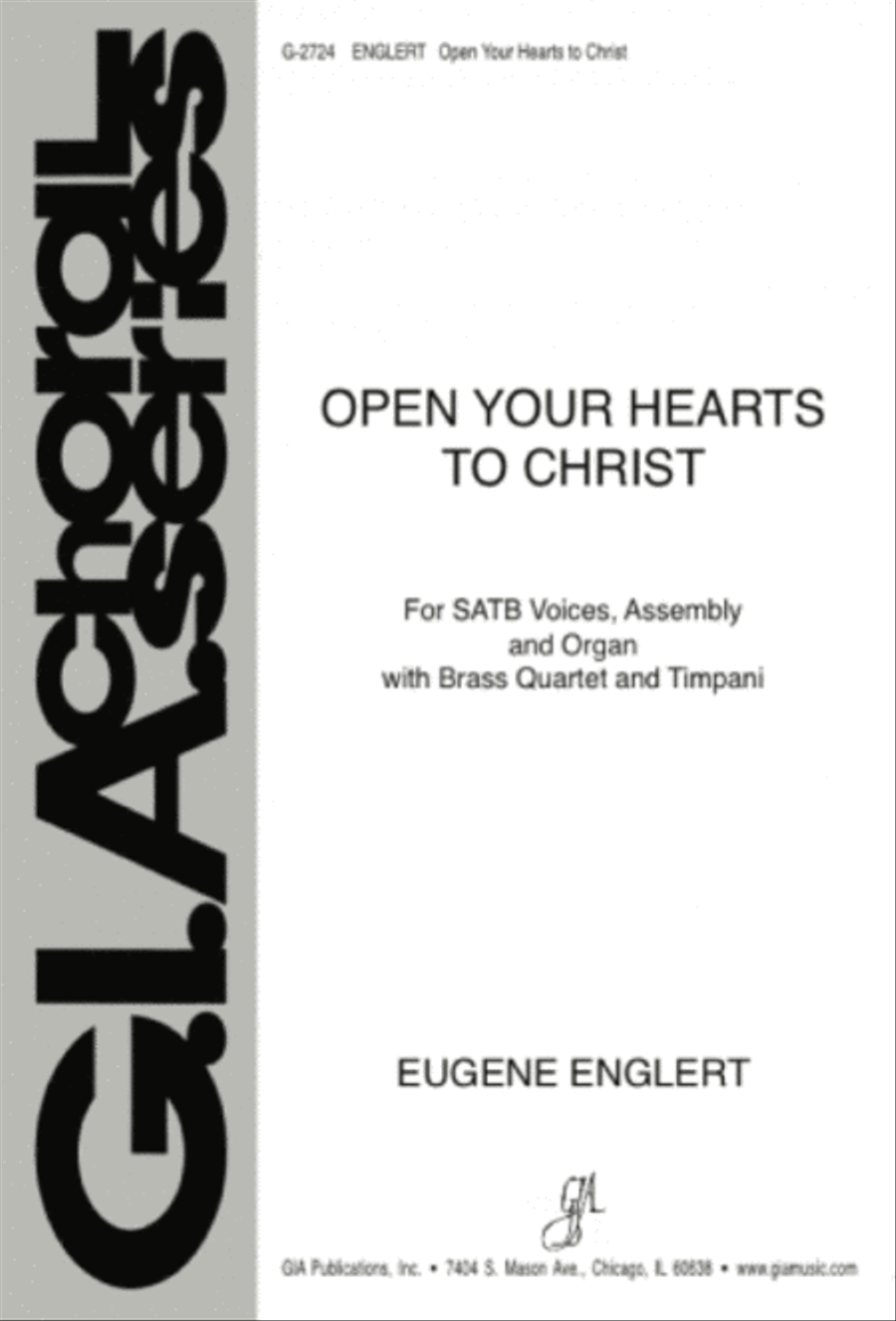 Open Your Hearts to Christ - Instrument edition Trombone scores gallery preview page 1