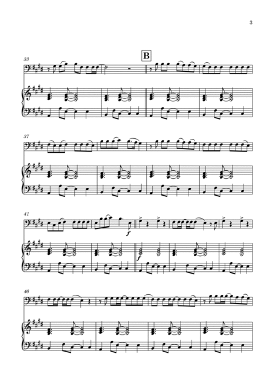 Anti-hero Anti-hero Piano scores gallery preview page 3
