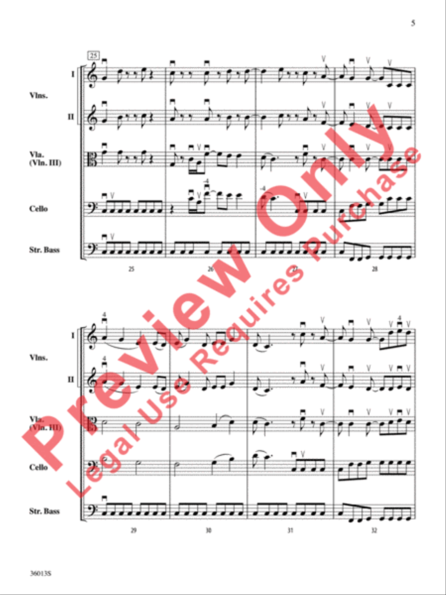 Jump Jump String Orchestra scores gallery preview page 6