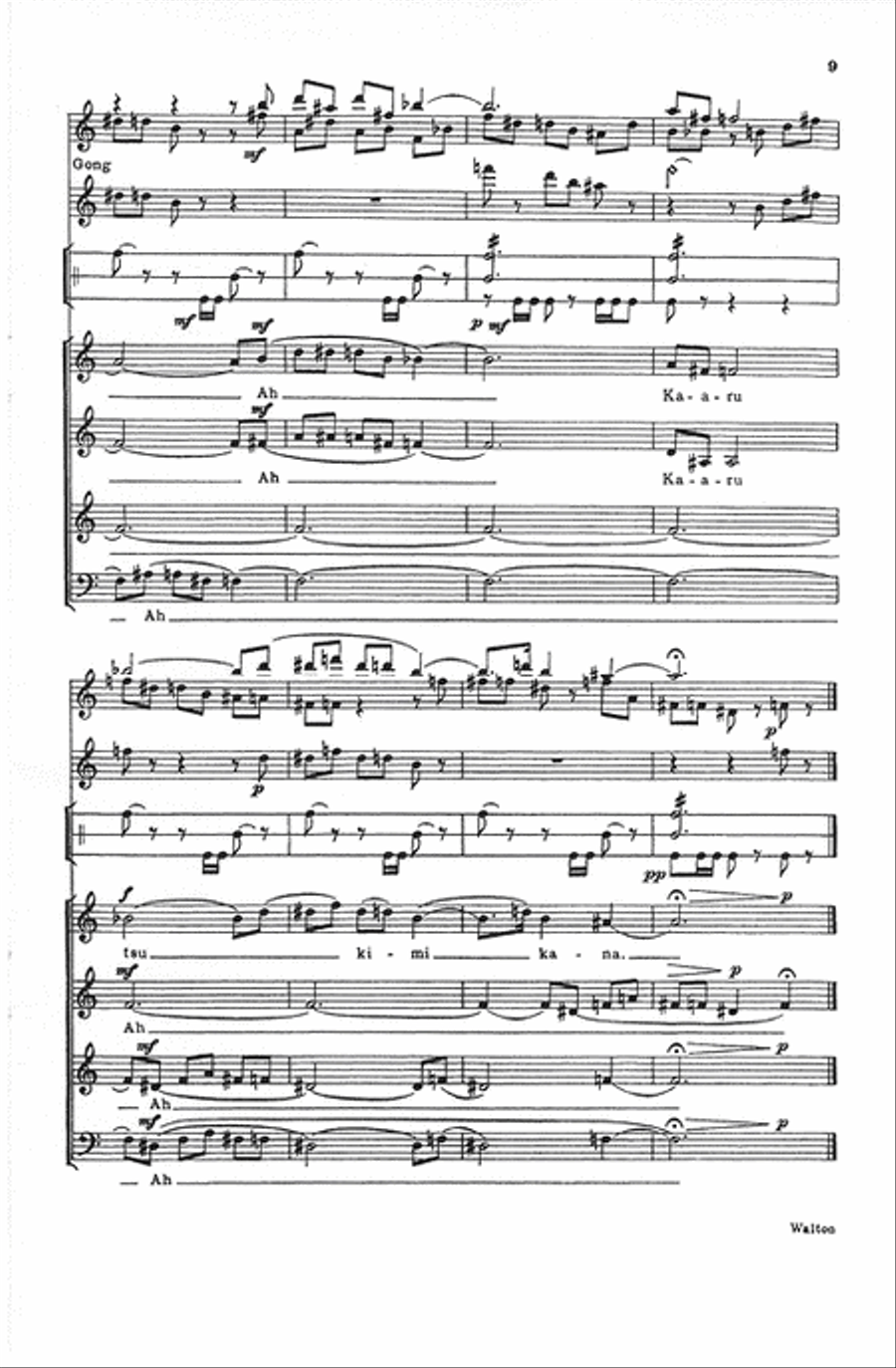 Eight Japanese Haiku Eight Japanese Haiku 4-Part scores gallery preview page 8