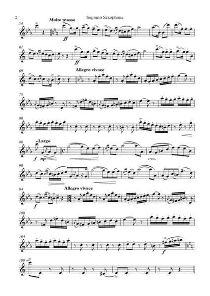 Czardas (Saxophone Quartet / Quintet) - Set of Parts [x5]
