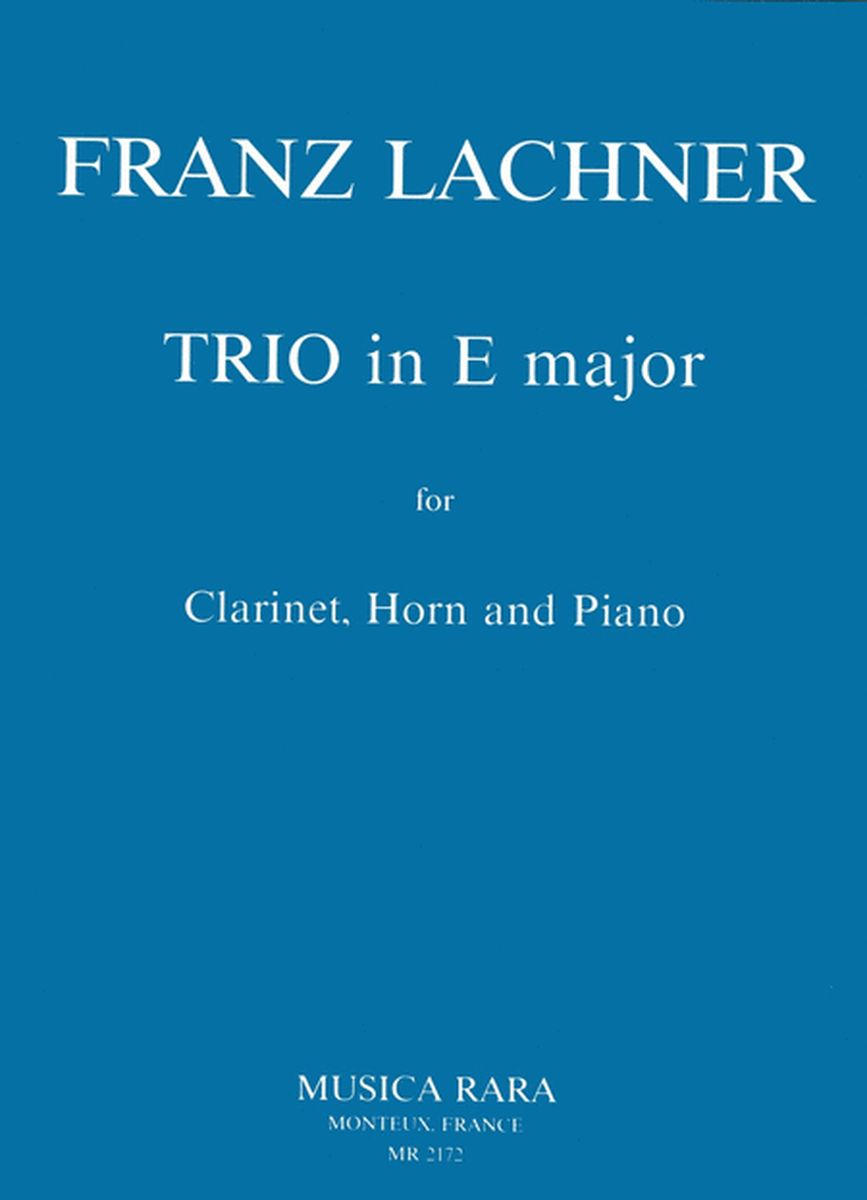 Trio in E major