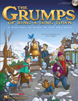 Book cover for The Grumps of Ring-A-Ding Town