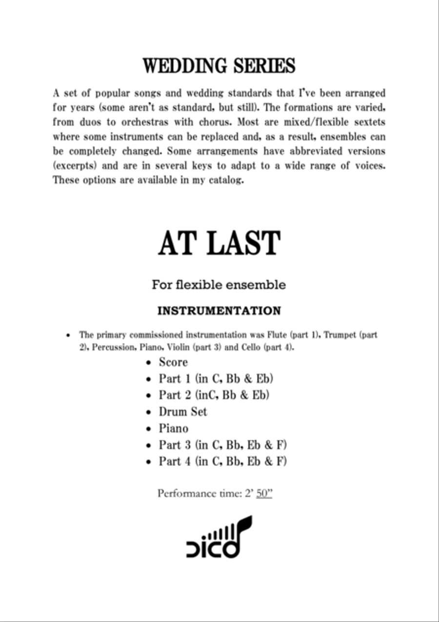 At Last Piano scores gallery preview page 3