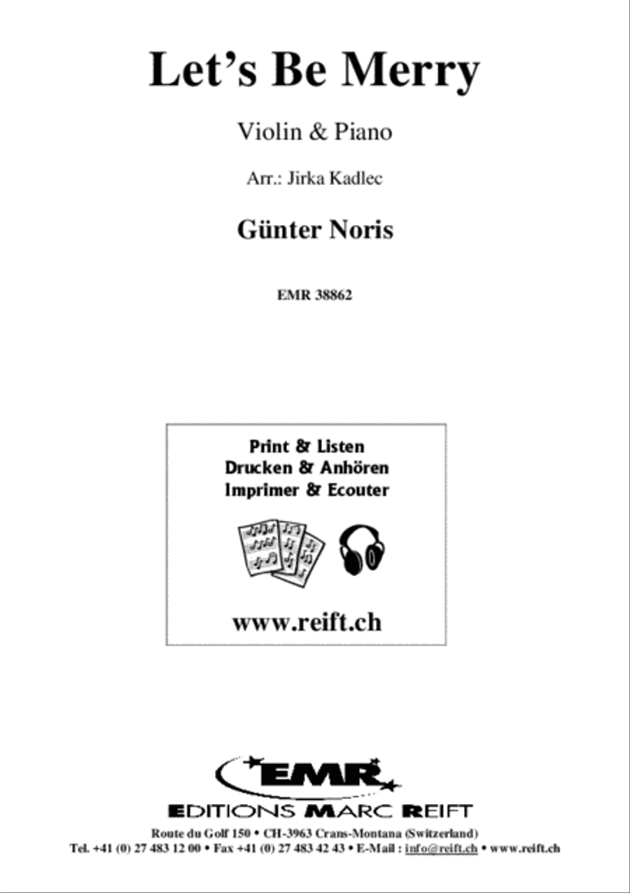 Let's Be Merry Violin Solo scores gallery preview page 2