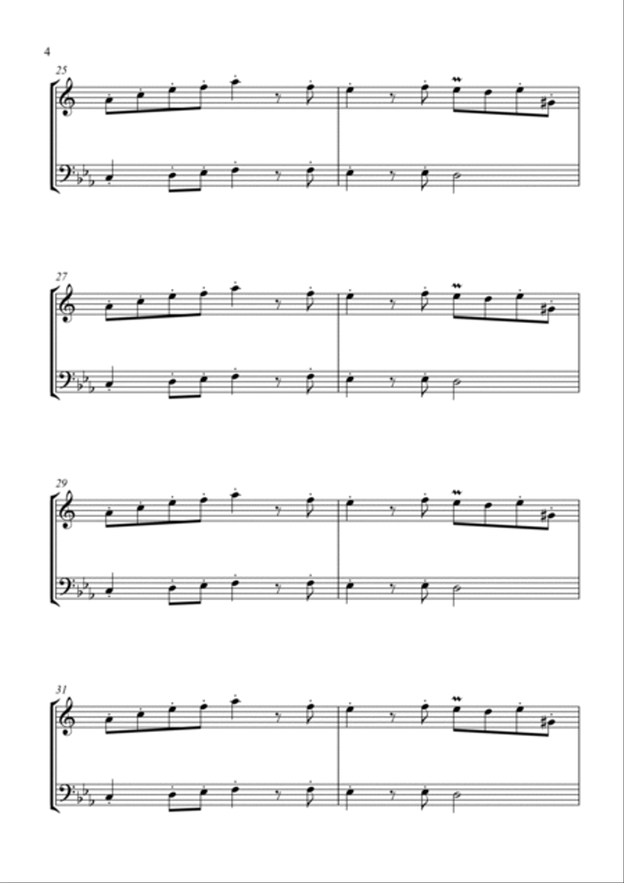 The Real Slim Shady Alto Saxophone scores gallery preview page 4