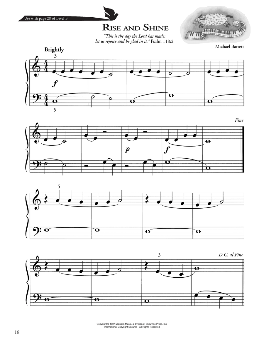 Rise And Shine Piano Method scores gallery preview page 1