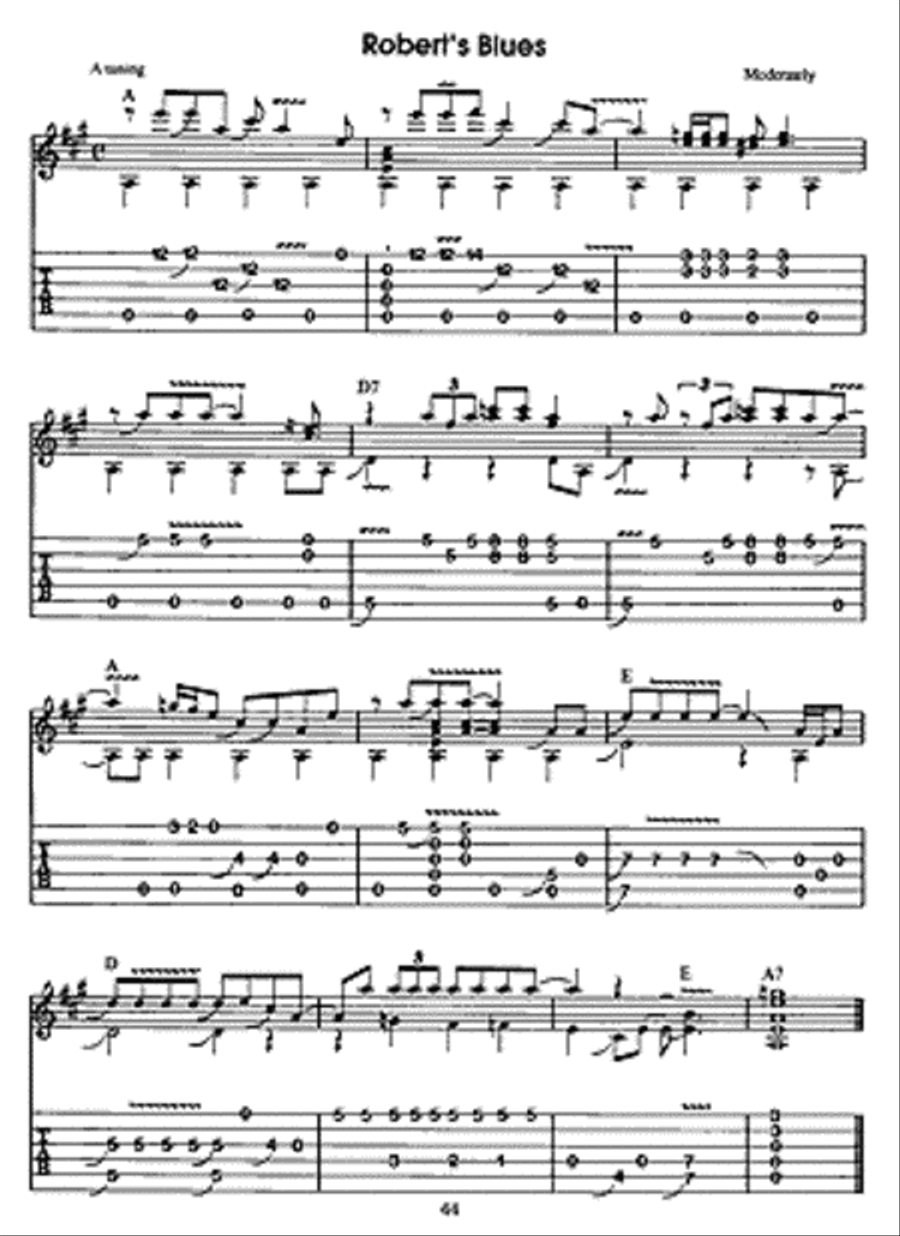 Learn to Play Bottleneck Guitar Guitar scores gallery preview page 3