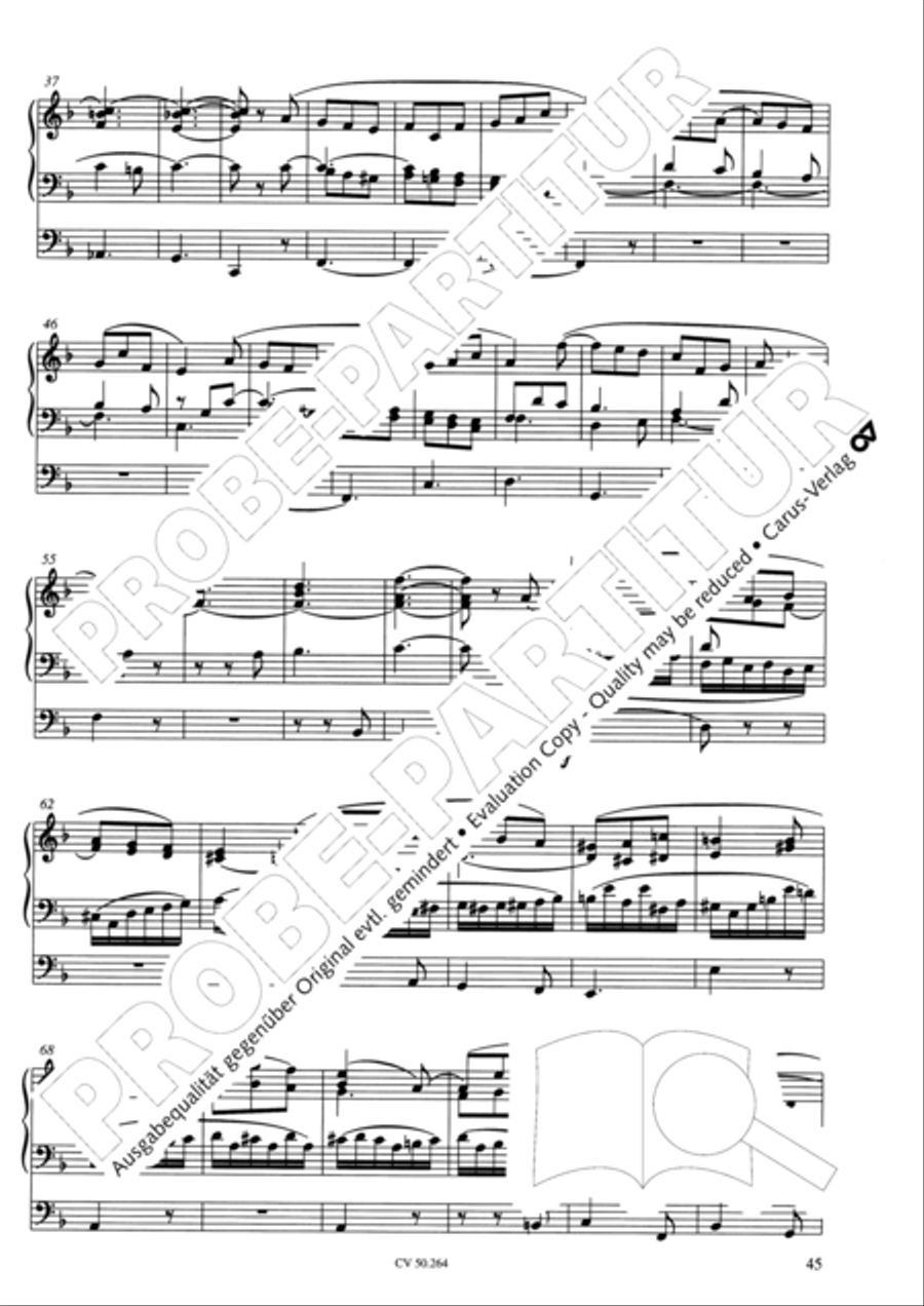 Free organ music for the Worship Service Organ Solo scores gallery preview page 46