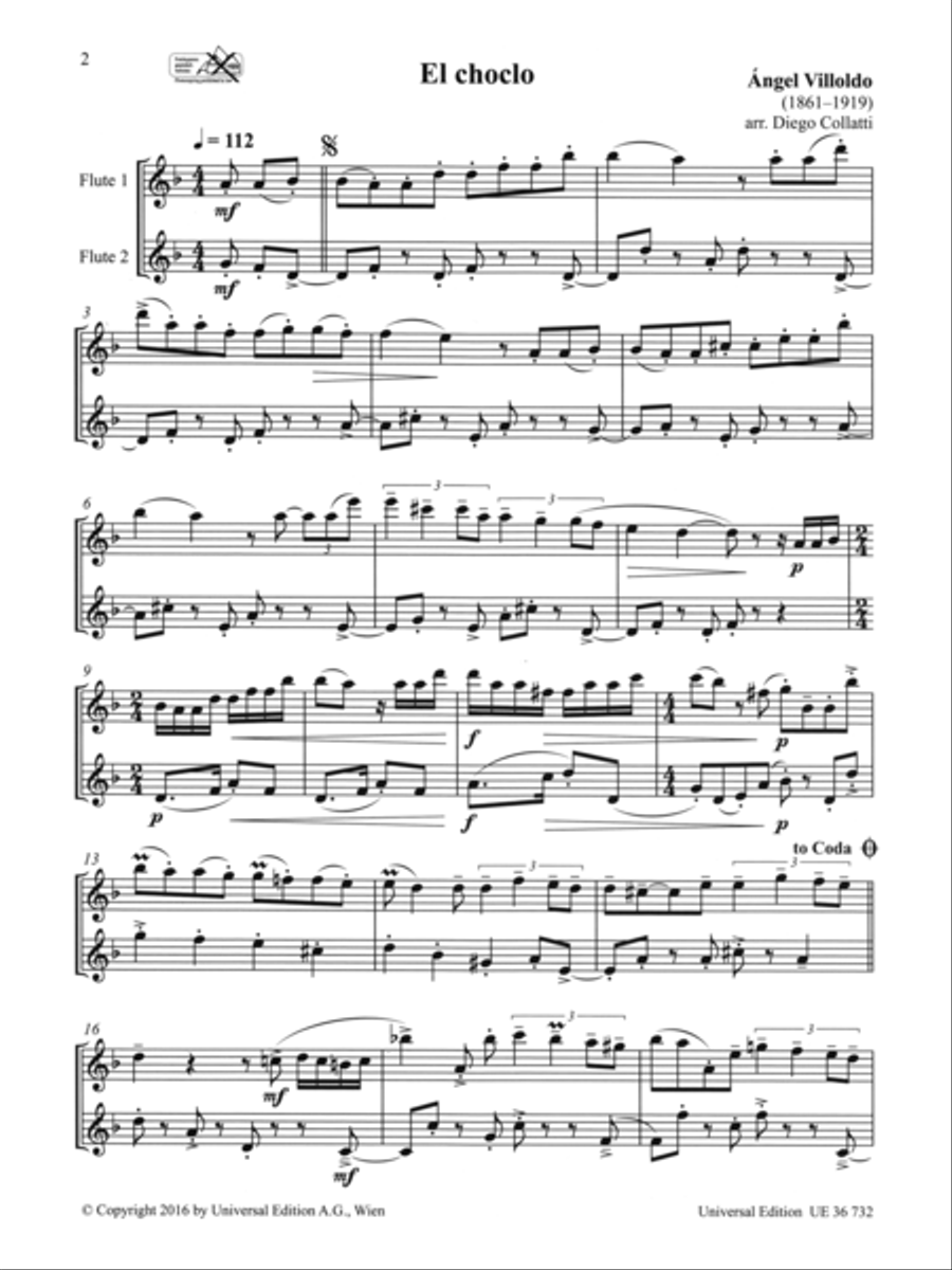 Tango Passion Tango Passion Flute Duet scores gallery preview page 2