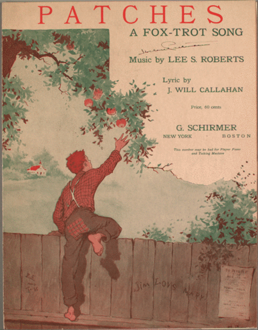 Patches. A Fox-Trot Song Voice scores gallery preview page 1