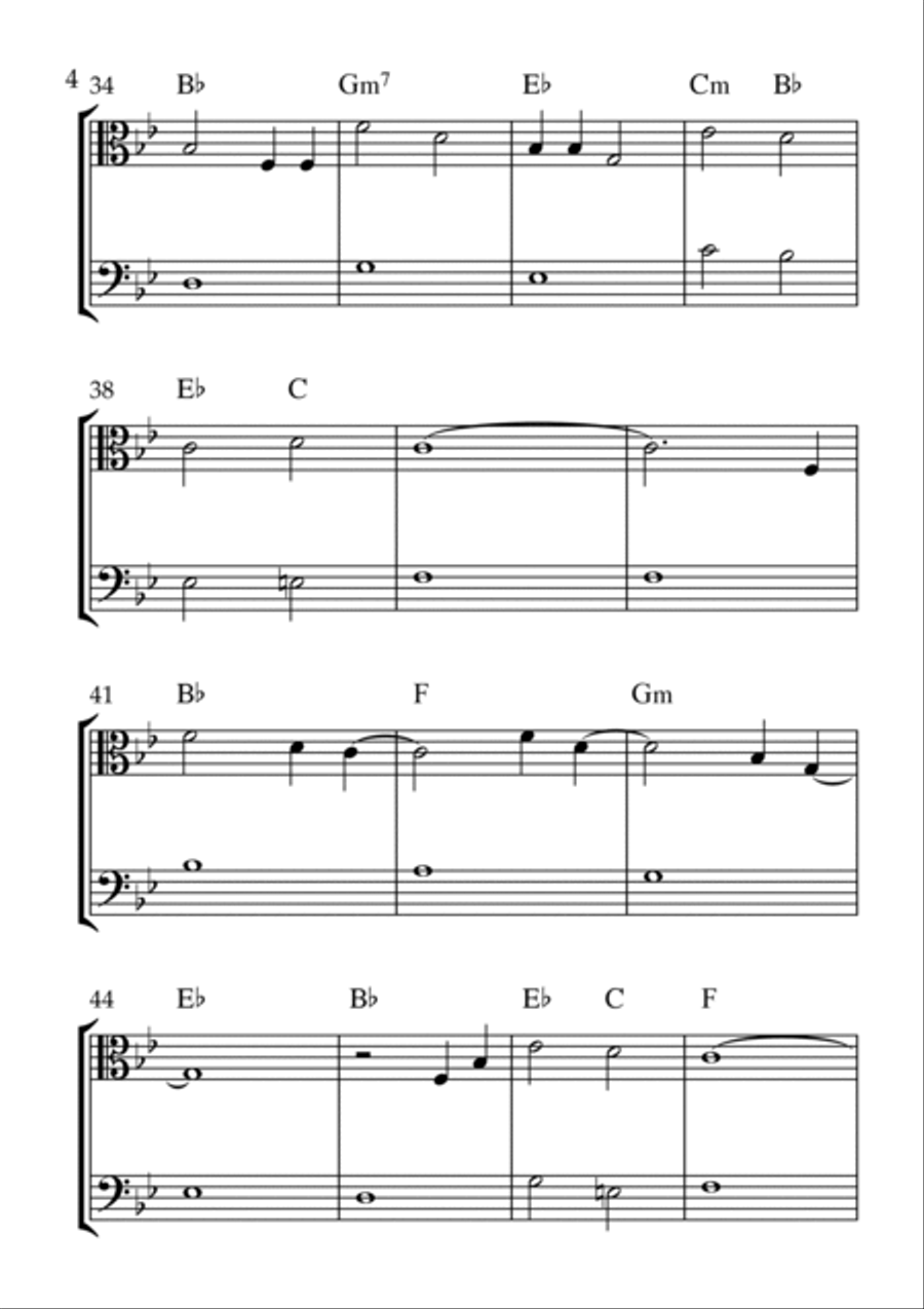 Can You Feel The Love Tonight Bassoon scores gallery preview page 4