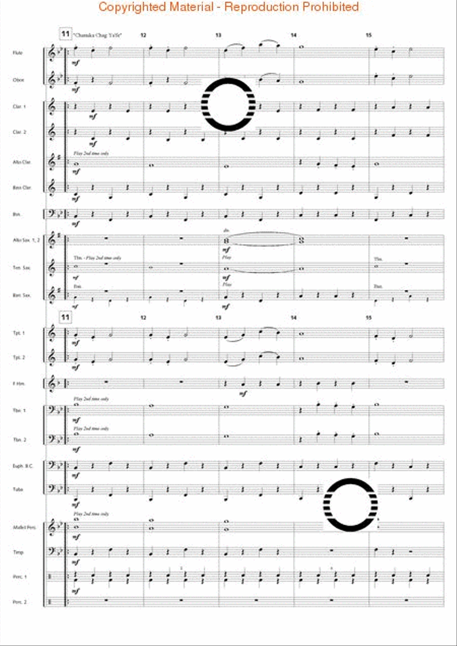 <br>Sheet music extract