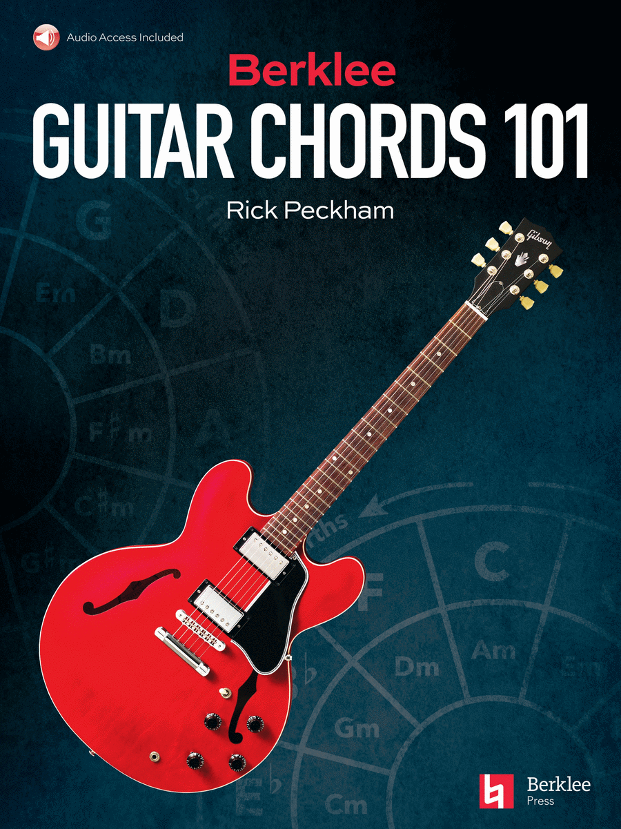 Book cover for Berklee Guitar Chords 101
