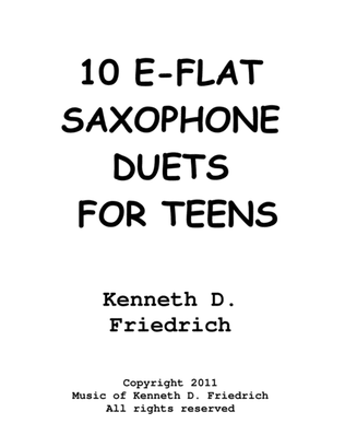10 Sax Duets for Teens