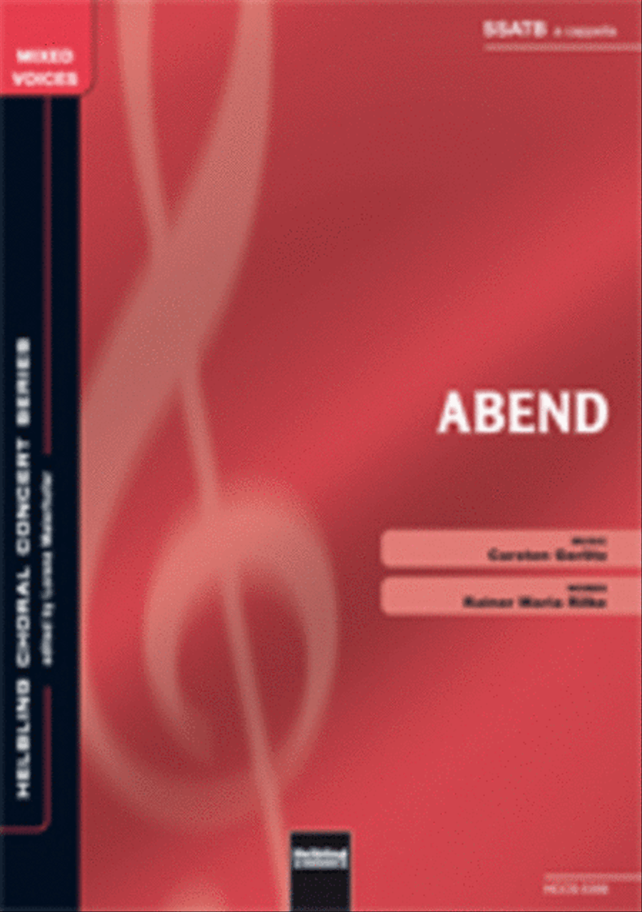 Abend Abend SSATB scores gallery preview page 1