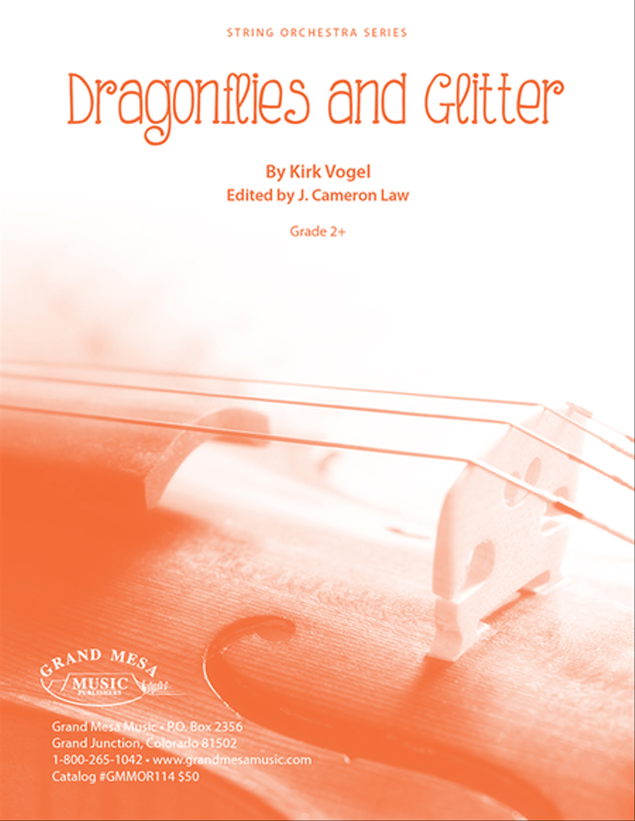 Dragonflies and Glitter String Orchestra scores gallery preview page 1