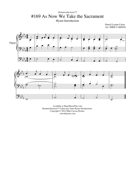 "Hymntroductions" for Latter-day Saint Sacrament Hymns image number null
