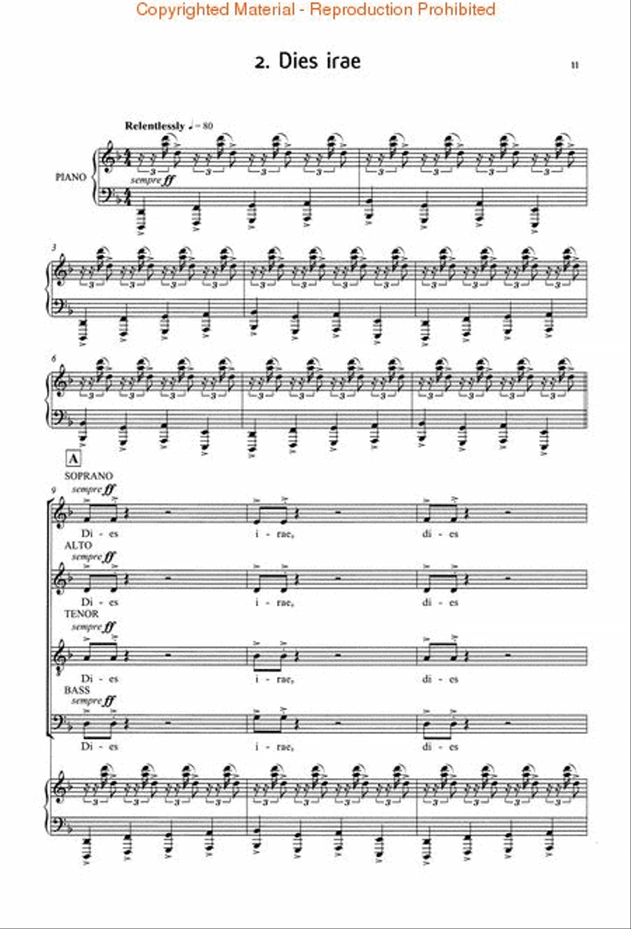 Requiem Requiem 4-Part scores gallery preview page 3