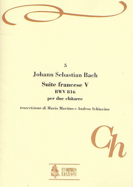 French Suite No. 5 BWV 816