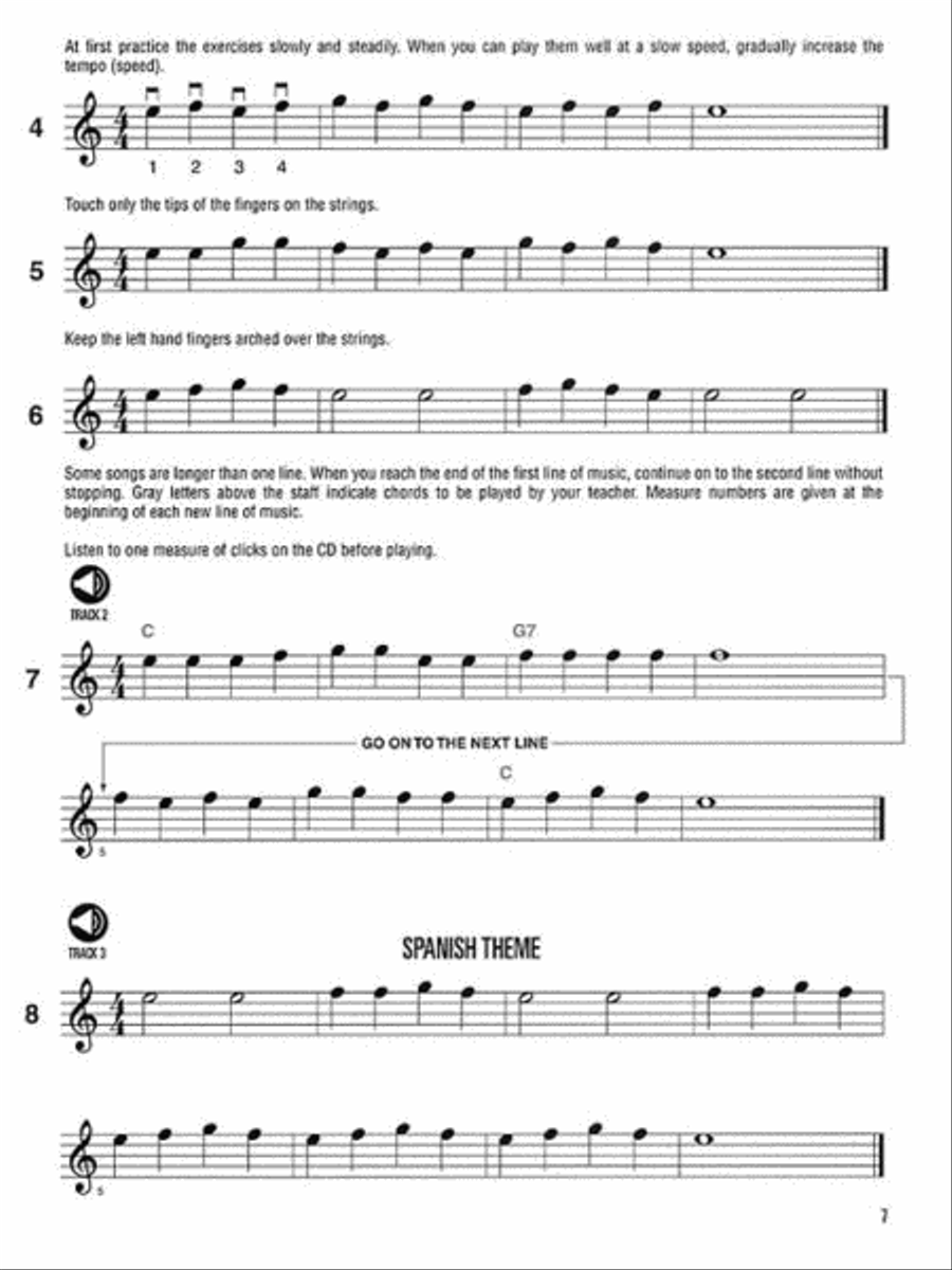 Hal Leonard Guitar Method Book 1 – Second Edition Guitar scores gallery preview page 8