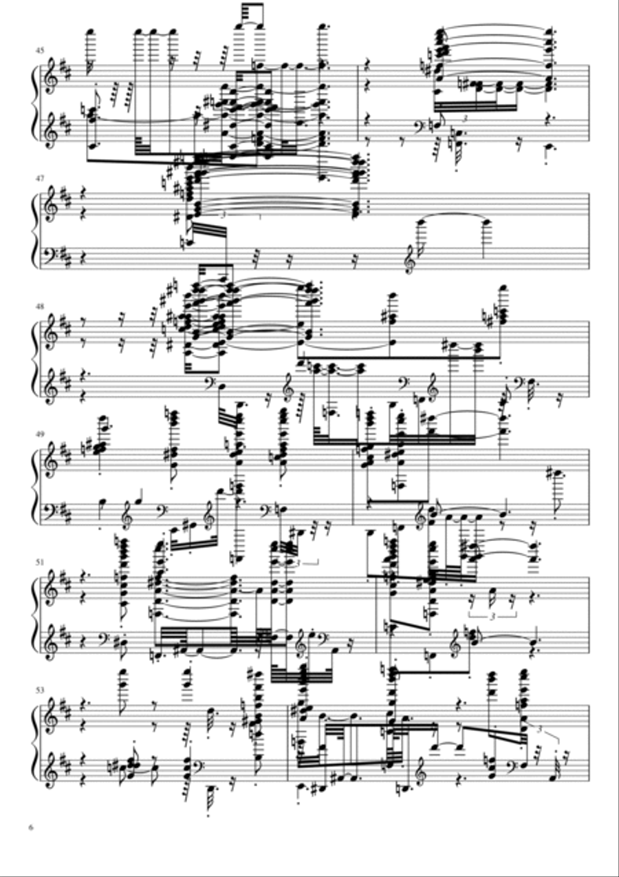 Koho Handin Gama Rawdena Piano Solo scores gallery preview page 6