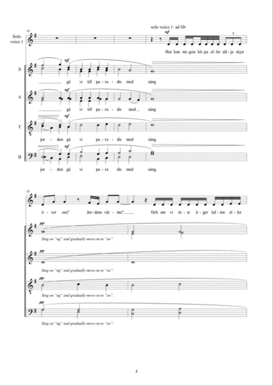 Härlig är jorden Härlig är jorden Divisi scores gallery preview page 4